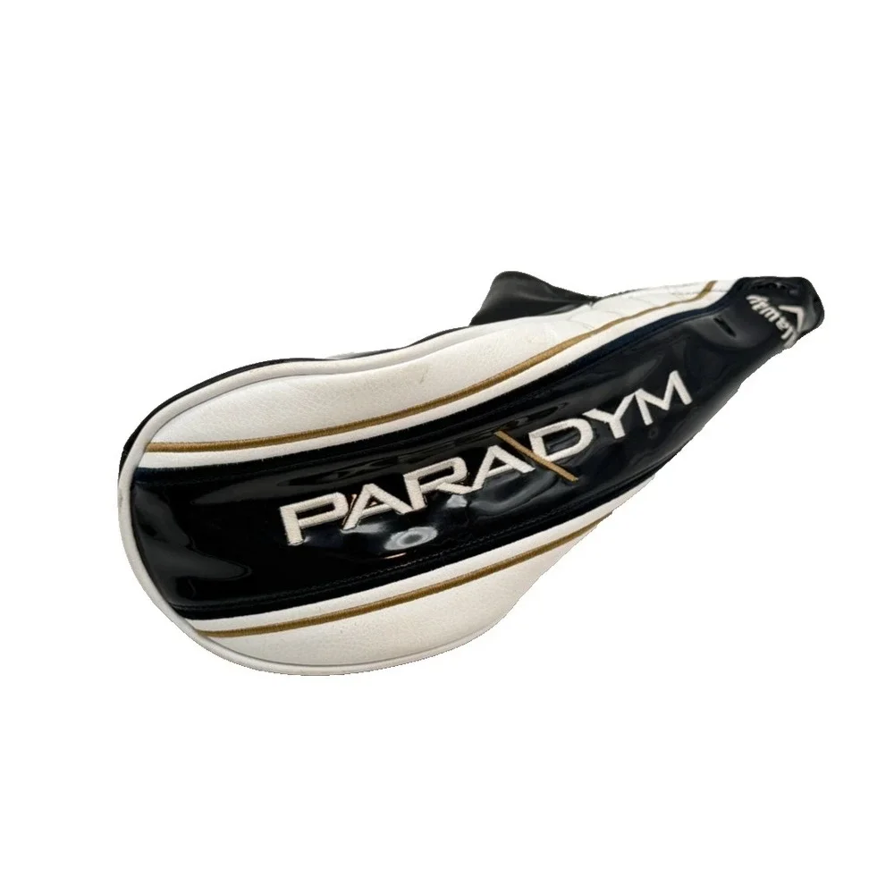 Callaway Paradym Fairway Wood Headcover Navy White Gold Adjustable Tag Golf OEM